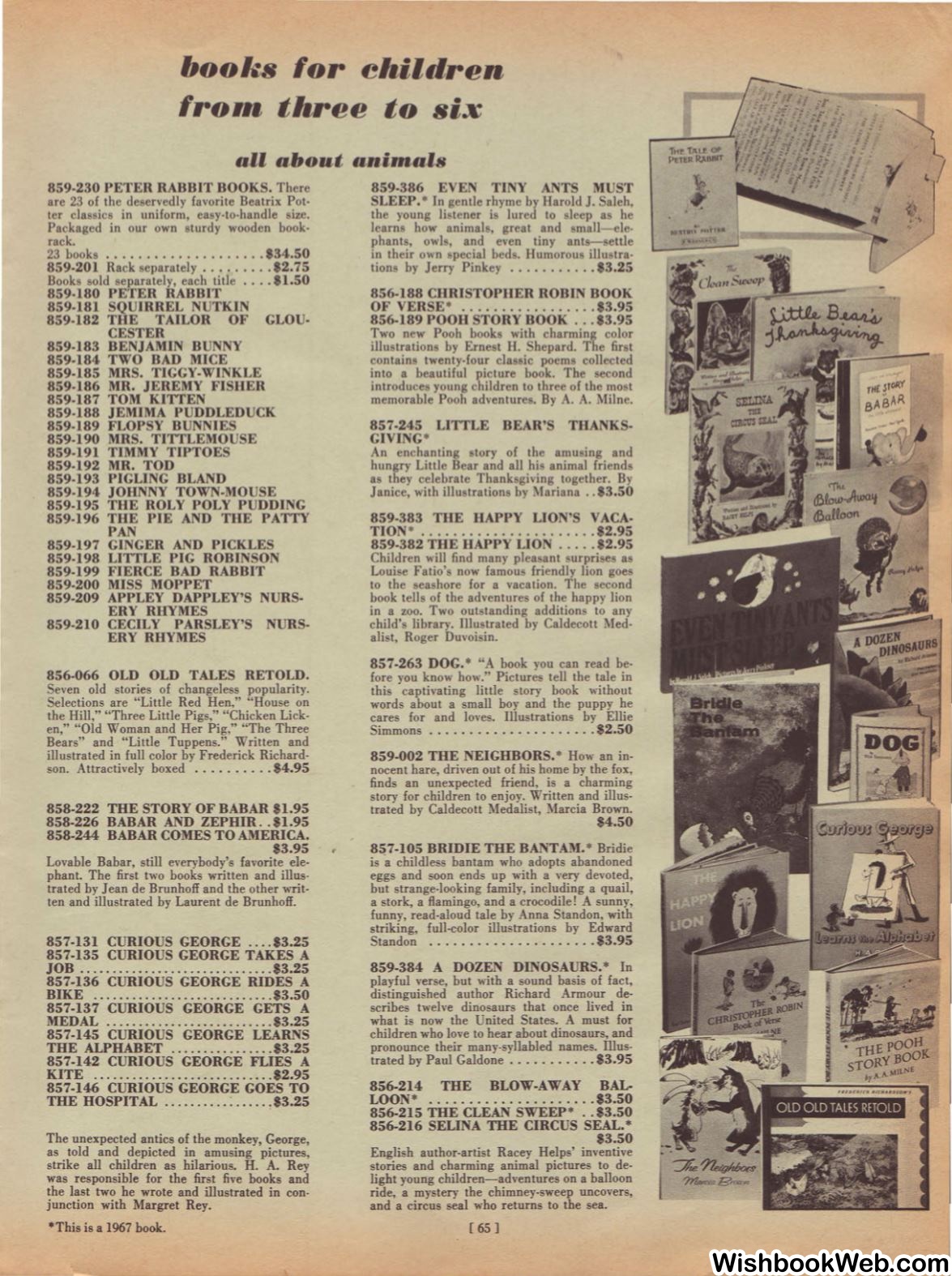 1967 FAO Schwarz Christmas Catalog